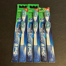 Oral-B Cross Action Power Medium 6 Replacement Brush Heads NOS 2004 Type 4732