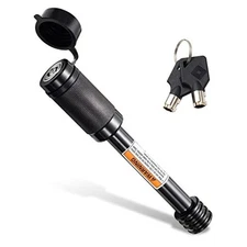 CZC AUTO Hitch Receiver Pin Lock, Trailer Receiver Lock 5/8 Inch (Pack of 1)