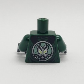 Lego Possession Lloyd Minifigure Torso 70736 70732 Evil Green Ninja