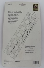 NEW NEC TurboGrafx 16 TurboCable Controller Extension Cable Grafx Ships In A Box