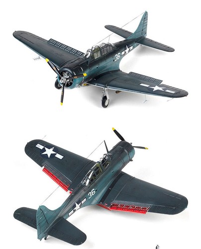 Academy 1/48 USN SBD-5 Battle of the Philippine Sea Dive Bomber Modellbausatz #12329 - Bild 5 von 8