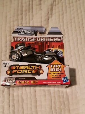Transformers Stealth Force Knock Out Autobot Speed Stars NEW