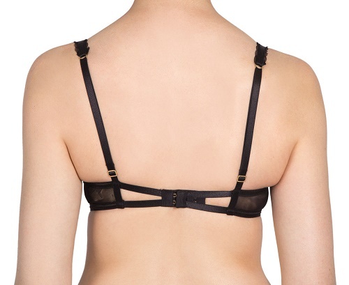 NEW DITA VON TEESE PARK AVENUE SILK UNDERWIRE BRA SIZE 14A / 36A - Bild 3 von 3