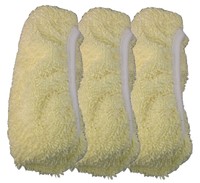 Sh-micro Dust Wet Mop Cover For 15x8 Mop Yellow - 3 Pack Sh-micro Dust Wet Mop Cover For 15x8 Mop Yellow - 3 Pack