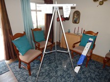Quartet 54ETL Telescoping Display Aluminum Easel - Tripod - FREE SHIPPING 