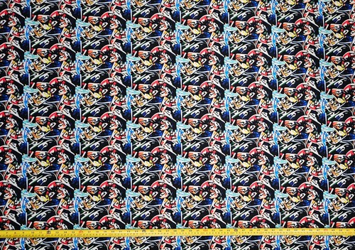COOL AND COLORFUL SP0RTZ FABRIC (HALF-YARD OR 1-YARD & ANIME SELECTIONS) - Picture 17 of 21