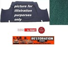 <!--F#f_0-->HOLDEN HD HR SEDAN BOOT TRUNK MOULDED GREEN PLUSH CARPET<!--F/-->
