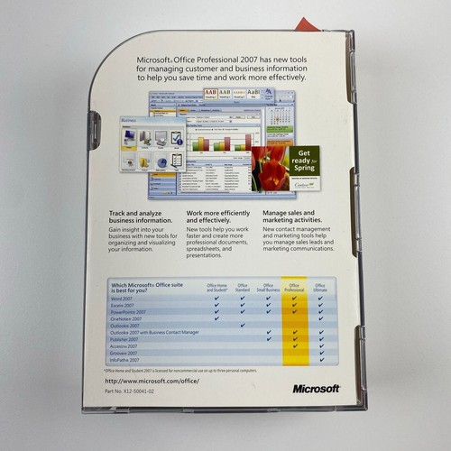 Microsoft Office Professional 2007 Software Suites for Windows - Picture 3 of 4