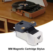 MM Moving Magnetic Cartridge Stylus Precision Magnetic Head Turntable Needle
