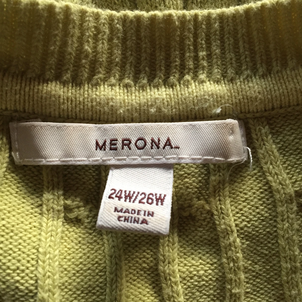 Merona cable shop knit sweater