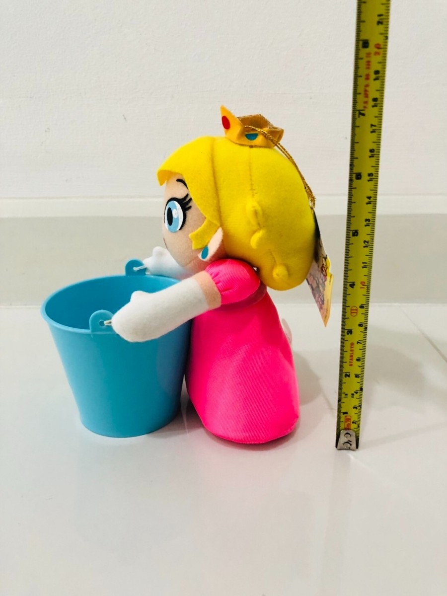 DEFECT 1993 Mario and Wario Princess Peach Bucket Plush