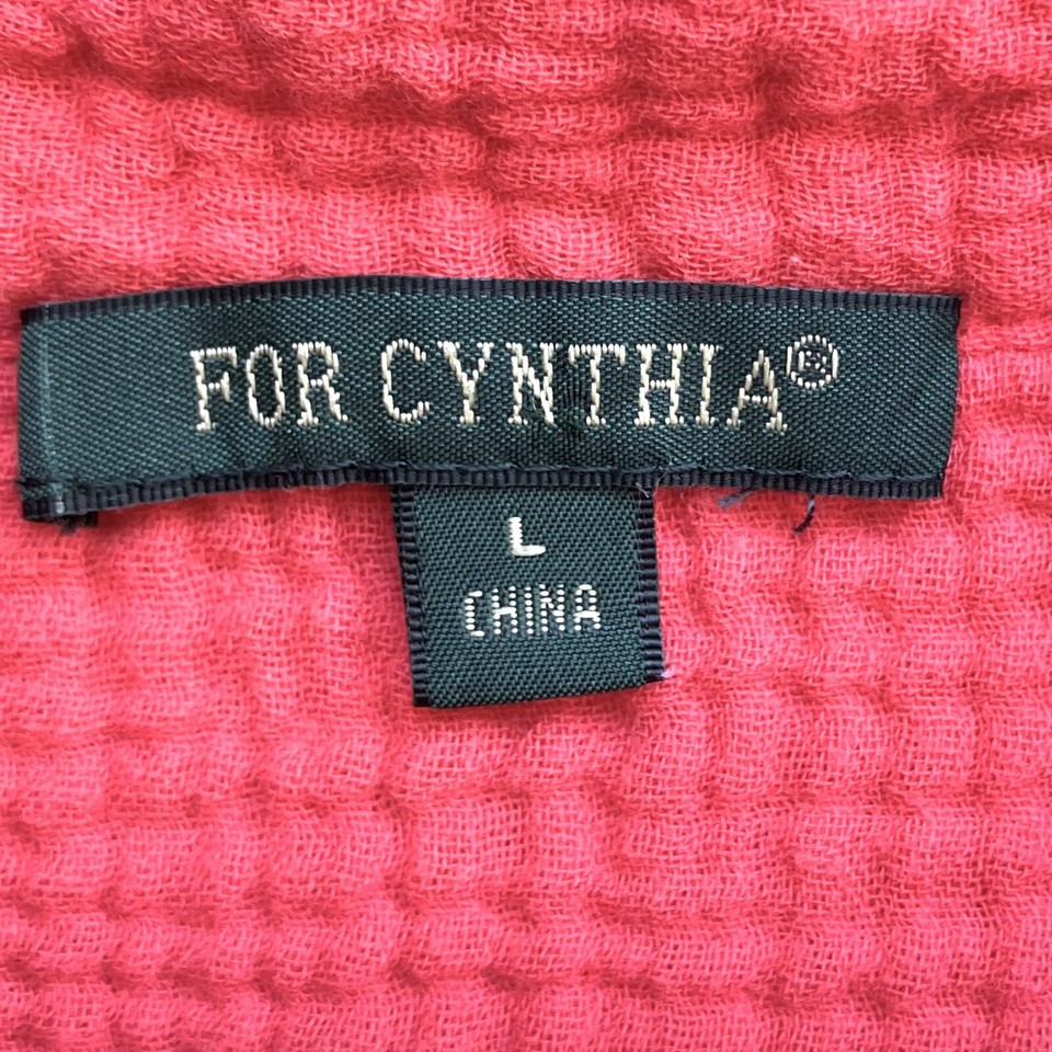 For Cynthia Long Dress Button Up. Flaw, Read Description Sz Large eBay