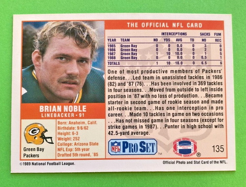 1989 NFL Pro Set. Pick what you need to complete your set. - Picture 99 of 401
