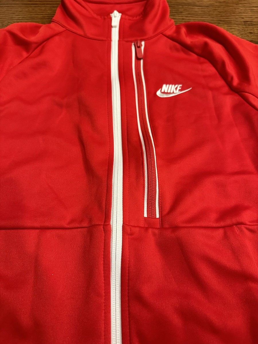 NIKE N98 TRIBUTE SWEATSUIT TRACKSUIT RED TRACK JACKET DA0003-657
