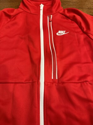 NIKE N98 TRIBUTE SWEATSUIT TRACKSUIT RED TRACK JACKET DA0003-657