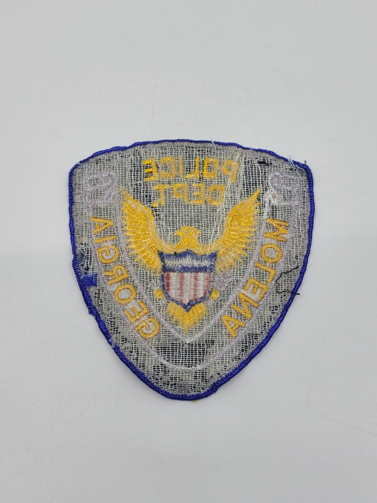Vintage Molena Police Patch eBay