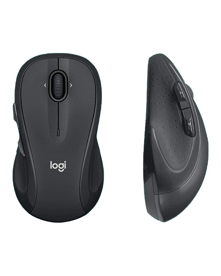 Logitech M510 Wireless Laser Mouse for PC/MAC with Unifying Receiver - Gray - Image 3 of 4