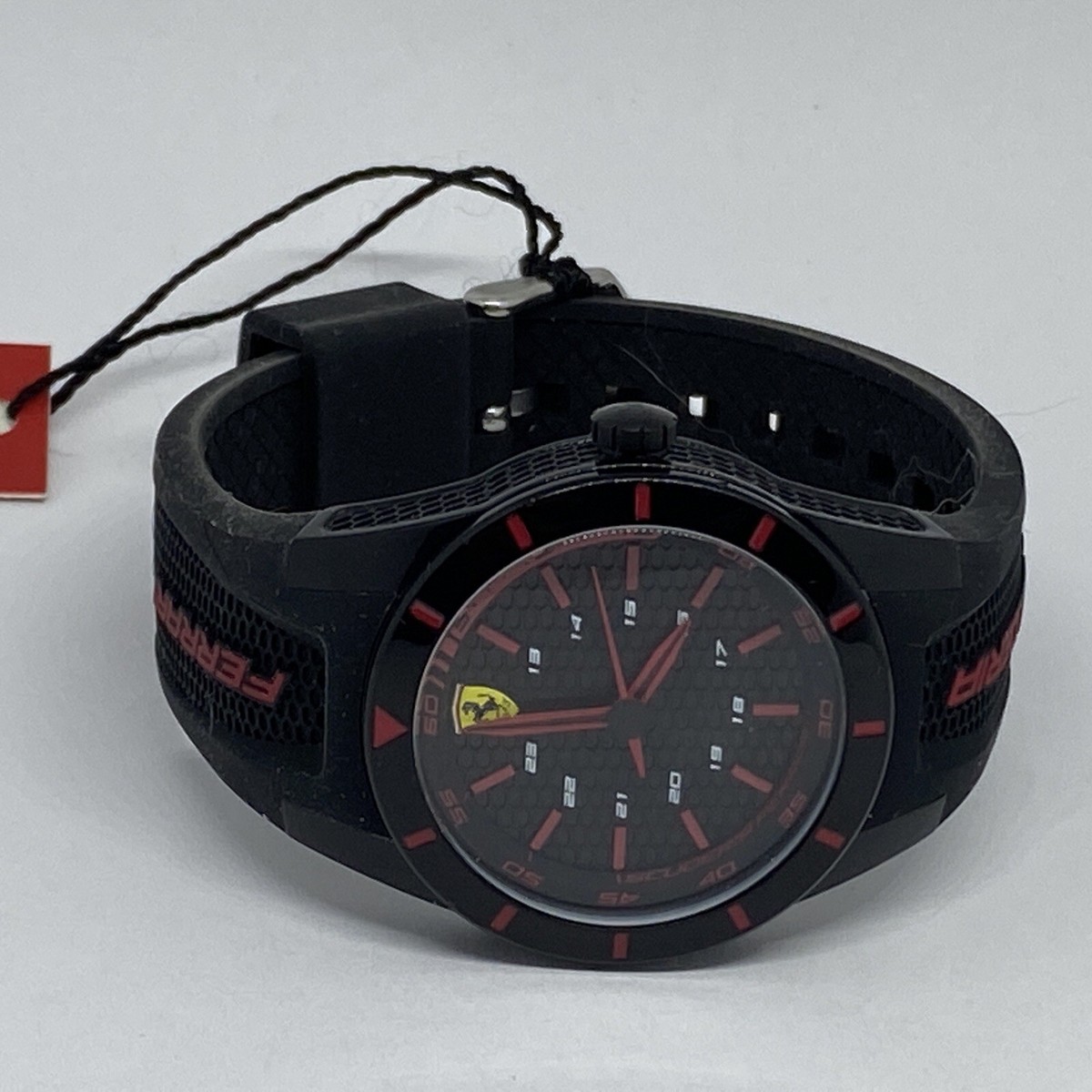 Ferrari Scud Erica SF27.4.47.0217 Men Black Strap Analog