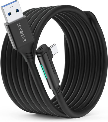 ZYBER Link Kabel 5M Für PICO 4/Oculus Quest 2, VR Headset Link Kabel Für Meta Qu