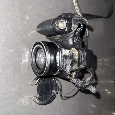 Sony Cyber-shot DSC-HX1 9.1MP Digital Camera - Black For Parts