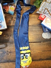 VTG Nickelodeon SpongeBob SquarePants Got Kelp  Mens Neck Tie Novelty