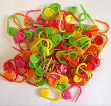 100 count Knitting Stitch Holders Markers Stitch Notion crochet marker plastic