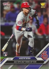 2024 Topps Now MLB Rookie Cup Team ~ U/YOU PICK SINGLES ~ Complete Your Set!