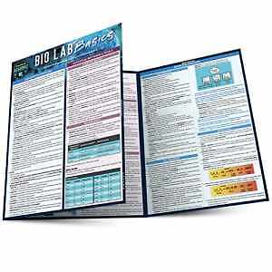 Bio Lab Basics: a QuickStudy - Wall Chart, by Miskevich PhD Frank - Very Good