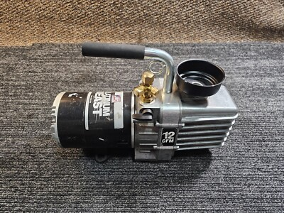 #ad JB INDUSTRIES DV 340N Vacuum Pump: 12 cfm 15 micron Ultimate Vacuum 120V AC $712.08