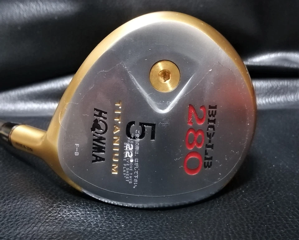 RARE MINT Fairway K24GP K18 HONMA BIG LB-280 4star SUPER LIGHT Titanium(R) 5W 22 - Image 3 of 4