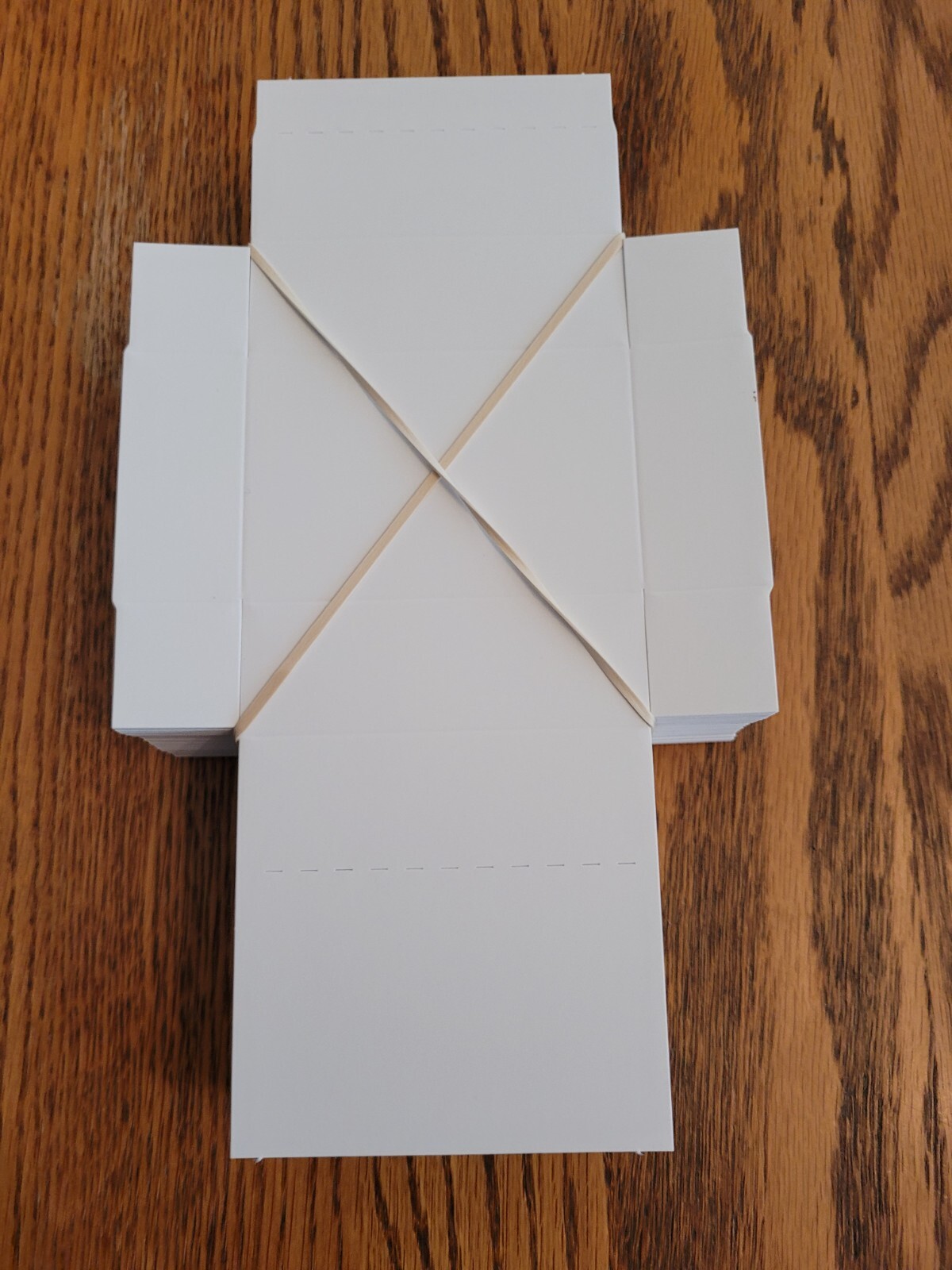 FB-25 Fold up boxes 100 count White 3" X 2" X 1" NEW