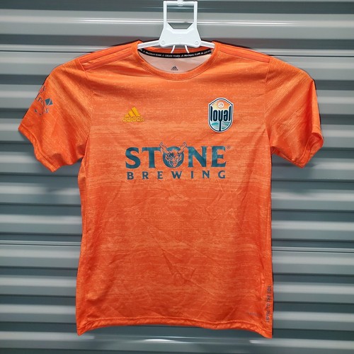 ADIDAS San Diego Loyal Soccer Club Jersey Mens LARGE Stone Brewing Rocket League