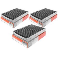 3x MAHLE Innenraumfilter Innenraumluft Pollenfilter LAK 87 für Renault Clio