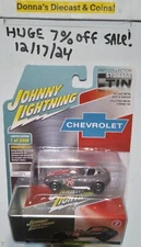 NEW JOHNNY LIGHTNING 1:64 SILVER '63 1963 CHEETAH W/PRO COLLECTOR STORAGE TIN