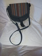 Bandana by American West Leather Handbag Aztec/Western Shoulder strap/Cross Body