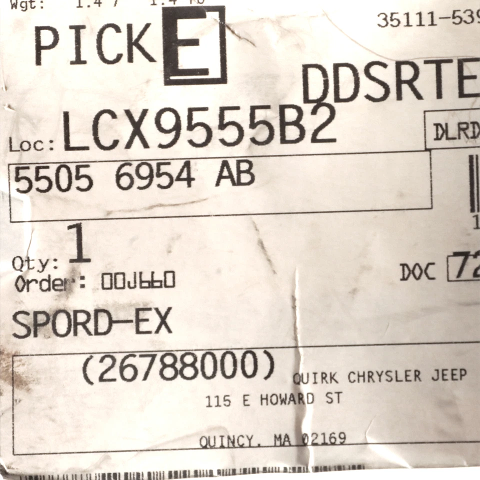 MANGUERA REFRIGERANTE RADIADOR INFERIOR 11-12 RAM 2500 3500 4500 5500 6,7 L DIÉSEL OEM MOPAR Foto 4 de 4