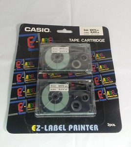 casio ez label printer tape cartridge 9mm