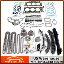 Timing Chain Kit Head Gaskets For 2011-2015 Dodge Jeep RAM Chrysler 3.6L v6