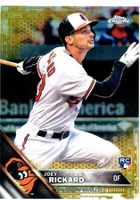 2016 Topps Chrome Gold Refractor #41 JOEY RICKARD Orioles 27/50