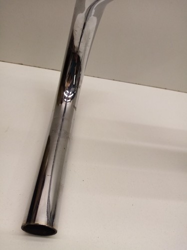Vintage Chrome Steel Retro Road Bike Drop Handlebars with Stem Racing Bicycle - 第 7/12 張圖片