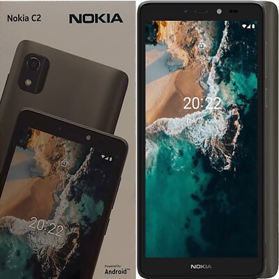BNIB Nokia C2 2nd Edition 4G Warm Grey 32GB 2GB Dual-SIM Factory Unlocked  GSM