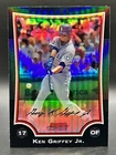 2009 Bowman Chrome Ken Griffey Jr MLB HOF Mariners Refractor Card #7