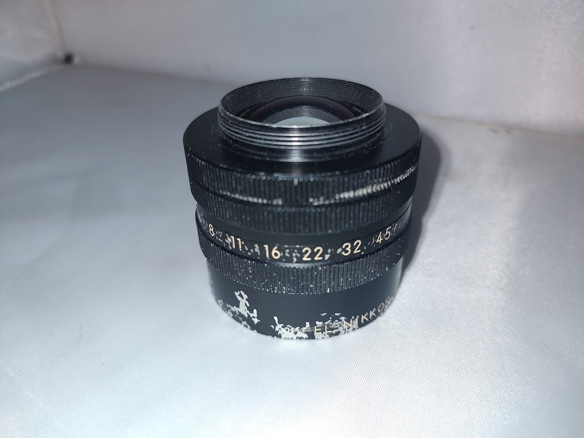 Used】Nikon 引き伸ばしレンズEL-NIKKOR 75mm F4 元箱付き