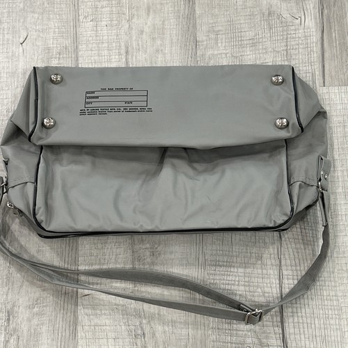 Norfolk Southern Vintage Railroad Bag Messenger Porter Travel Rail Gray - Picture 5 of 6