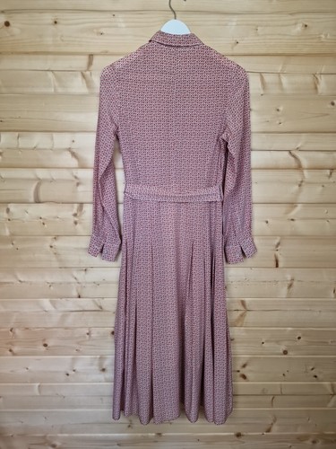 Abito camicia midi seta floreale stampa liberty davvero selvaggia taglia UK6 PREZZO AL PUBBLICO £575 - Foto 15 di 22