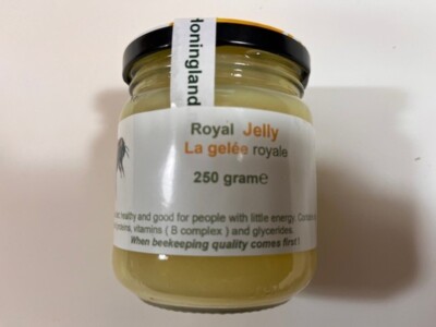 Royal Jelly , La Gelée Royale , Jalea Reale , Pappa real  Fresh 250 gram