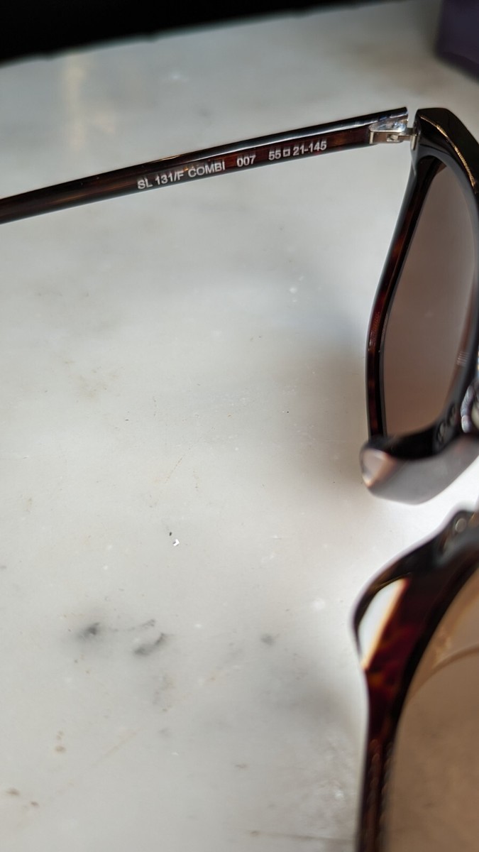 Saint Laurent Sl SL 131/F COMBI 007 Sunglasses Brown 271436