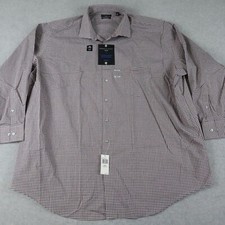 Shaquille O'Neal Shirt Mens 20 34/35 XLG Big Cooling Stretch Button Long Sleeve