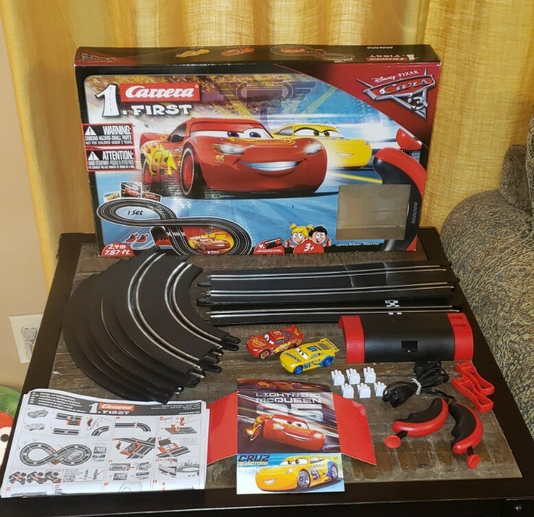 disney cars slot car set