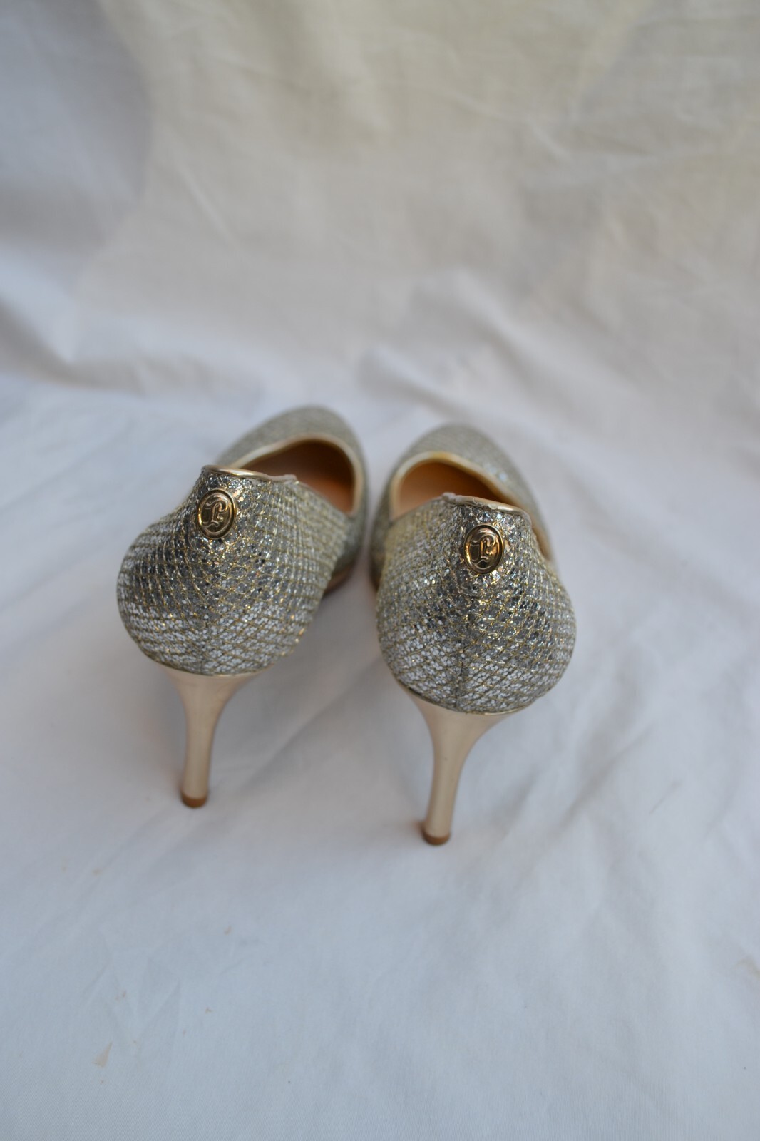 IVANKA TRUMP AUTH Women's Gold Leather Sopia 2 Pump Size 5 image 10